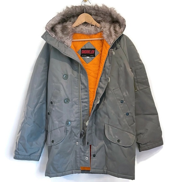 Vintage Other - Vintage Snorkel Parka, Extreme Cold Snorkler Coat, Military Jacket, Japan Sz L